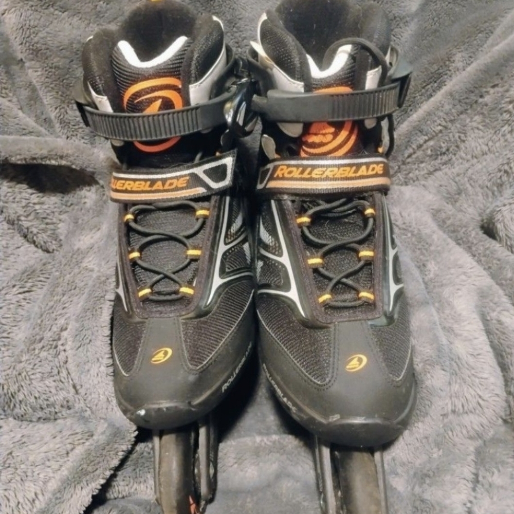 Rollerblade Black and Orange Inline Skates
